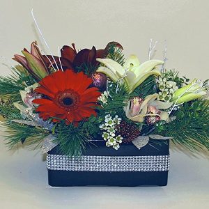 Advent Christmas Floral Arrangement