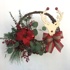 CH066-Christmas Wreath by Posy Floral Design