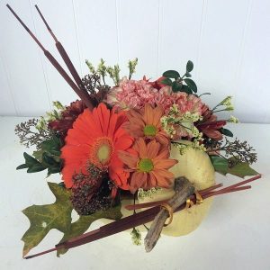 Take Aim Thanksgiving Flower Arrangement by Posy Floral Design