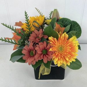 Thanksgiving flower arrangement by Posy Floral Design