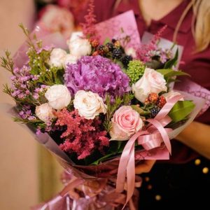 Flower Arrangement for Valentine's Day by Posy Floral Design