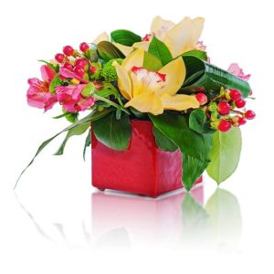Flower Arrangement for Valentine's Day by Posy Floral Design