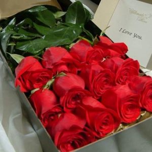 Flower Arrangement for Valentine's Day by Posy Floral Design