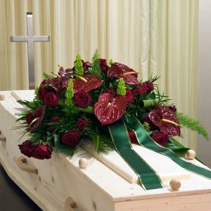 Casket Flower Arrangement by Posy Floral Design