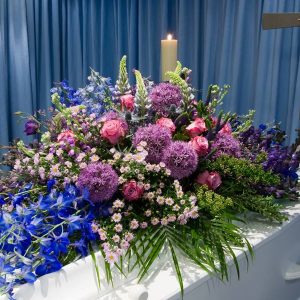 Casket Flower Arrangement by Posy Floral Design