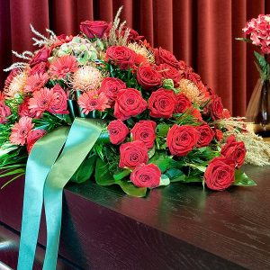 Casket Flower Arrangement by Posy Floral Design