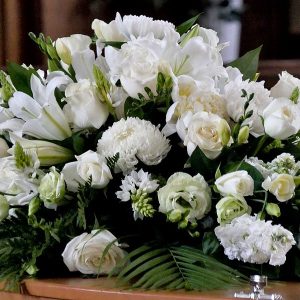 Casket Flower Arrangement by Posy Floral Design