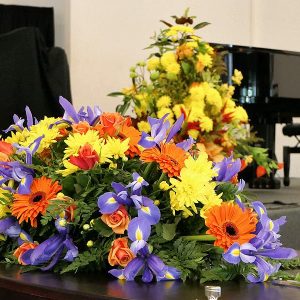 Casket Flower Arrangement by Posy Floral Design