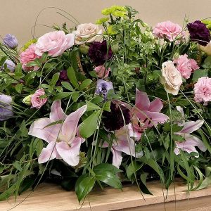Casket Flower Arrangement by Posy Floral Design
