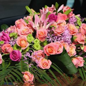 Casket Flower Arrangement by Posy Floral Design