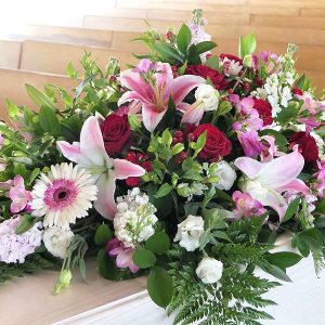 Casket Flower Arrangement by Posy Floral Design