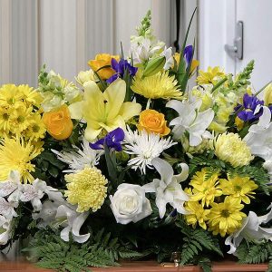 Casket Flower Arrangement by Posy Floral Design