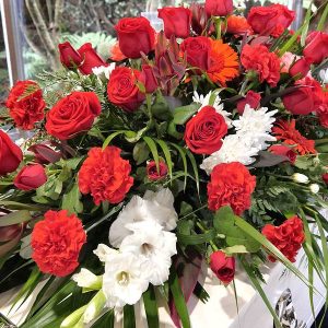Casket Flower Arrangement by Posy Floral Design