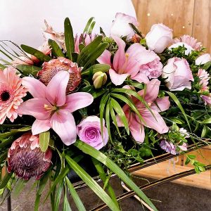 Casket Flower Arrangement by Posy Floral Design
