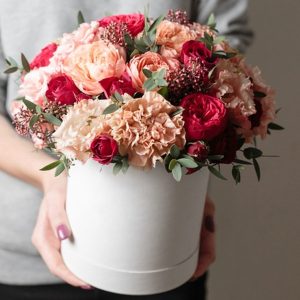 HB008-Flower Hat Box