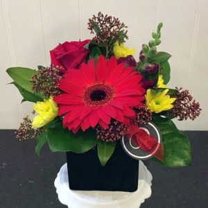 PP021 Posy Red & Yellow Arrangement
