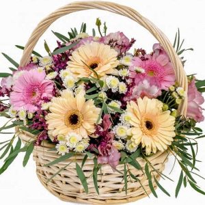 Gerberas Basket FB010