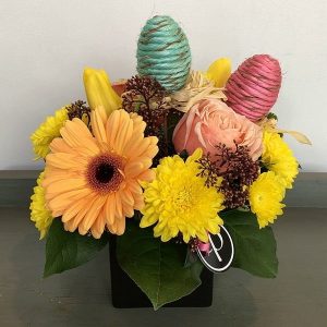 Easter flowers arrangement