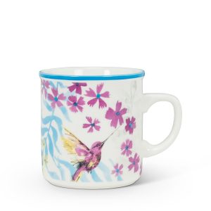Hummingbird Rimmed Mug Brighten
