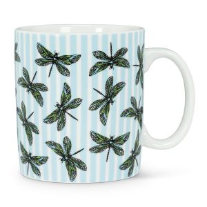 Dragonfly Stripe Jumbo Mug