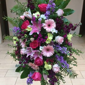 Sympathy Standing Spray by Posy Floral Design