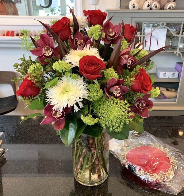 Sympathy Flower Arrangement by Posy Floral Design