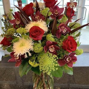 Sympathy Flower Arrangement by Posy Floral Design