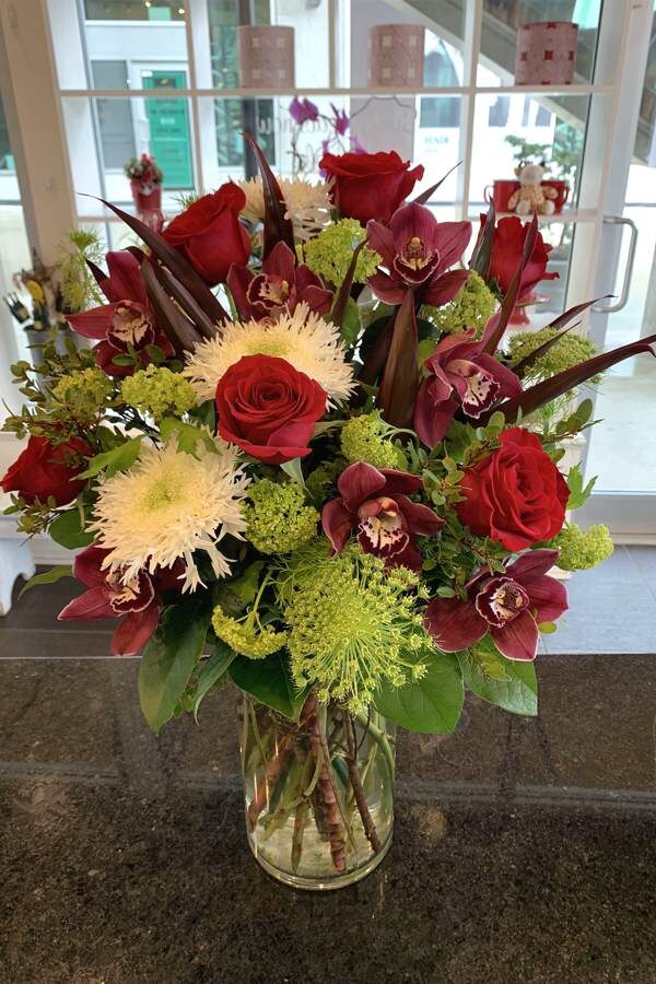 Sympathy Flower Arrangement by Posy Floral Design