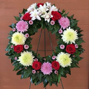 WR011 Sympathy wreath